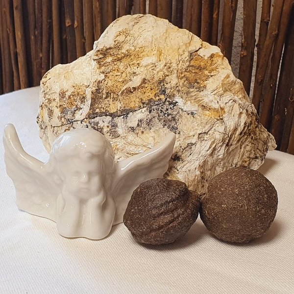 Moqui Marble - lebende Steine inkl. Echtheitszertifikat. Jedes Pärchen ein Unikat! (ca. 30 - 35 mm)