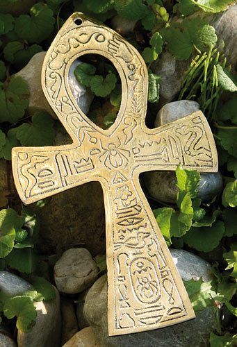 Das Ankh - Kreuz, Messing, 11 cm