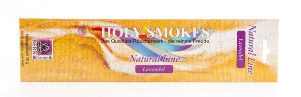 Lavendel Räucherstäbchen - Natural Line von Holy Smokes (Berk)