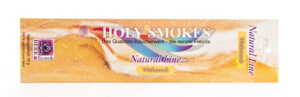 Weihrauch Räucherstäbchen - Natural Line von Holy Smokes (Berk)