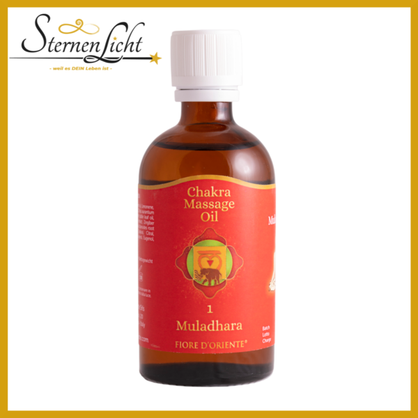 Wurzel-Chakra Massage Öl 100 ml