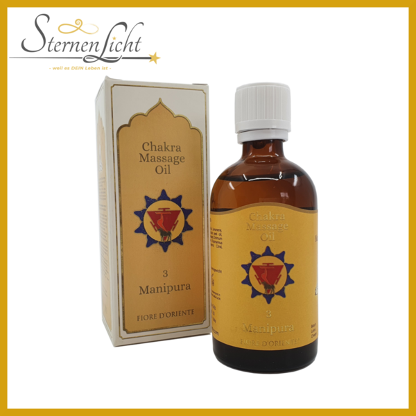 Solarplexus-Chakra Massage Öl 100 ml