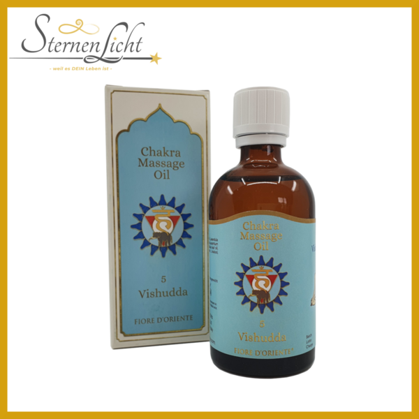 Hals-Chakra Massage Öl 100 ml